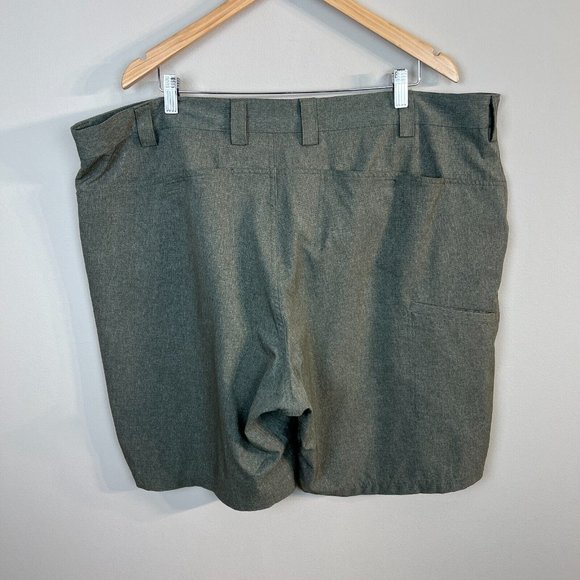 Duluth Trading Co Shorts Mens 44 DuluthFlex Breezeshooter 11" Shorts Green - Picture 7 of 12